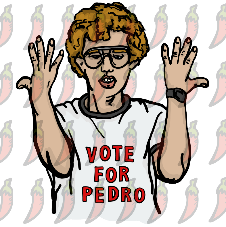 Vote for Pedro 👓 - Stubby Holder