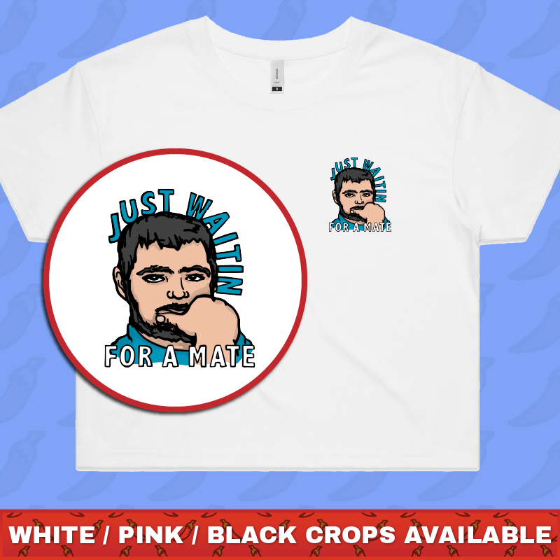 Waiting for a Mate 🚨 - Women's Crop Top