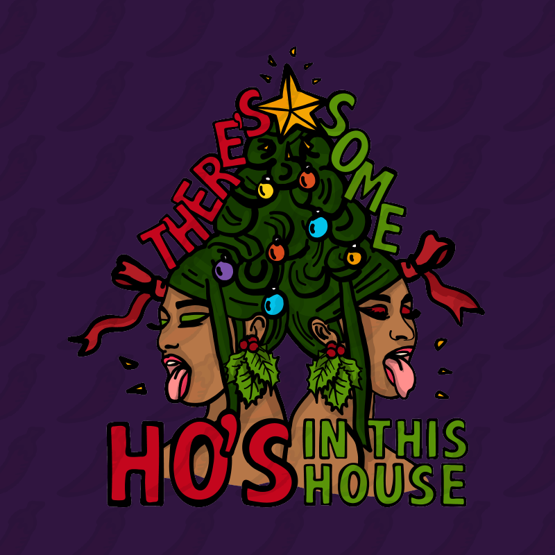 WAP Christmas 😻🎄- Women's T Shirt