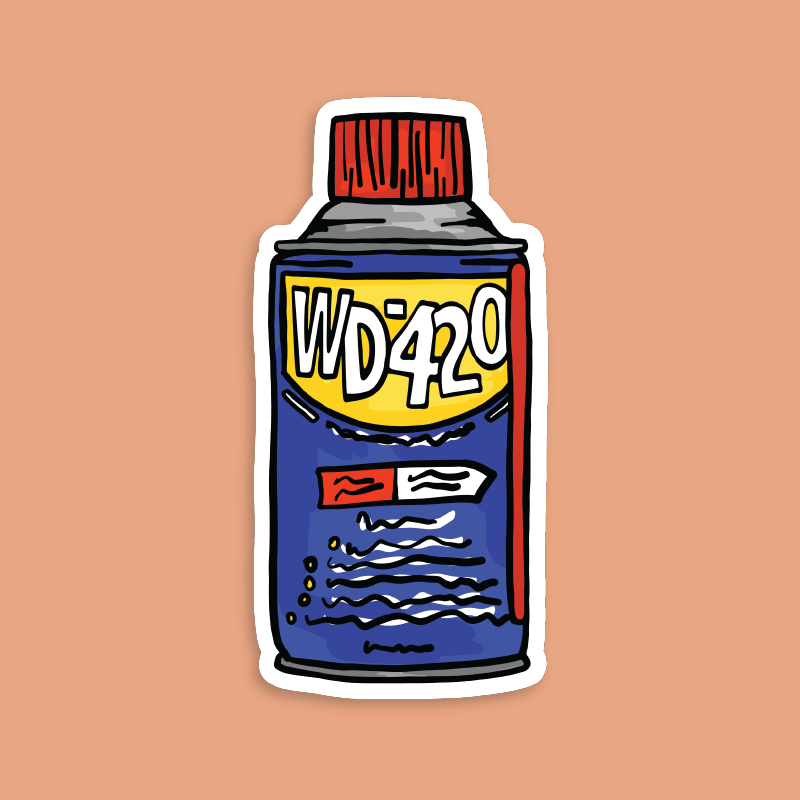 WD-420 🌿 – Sticker
