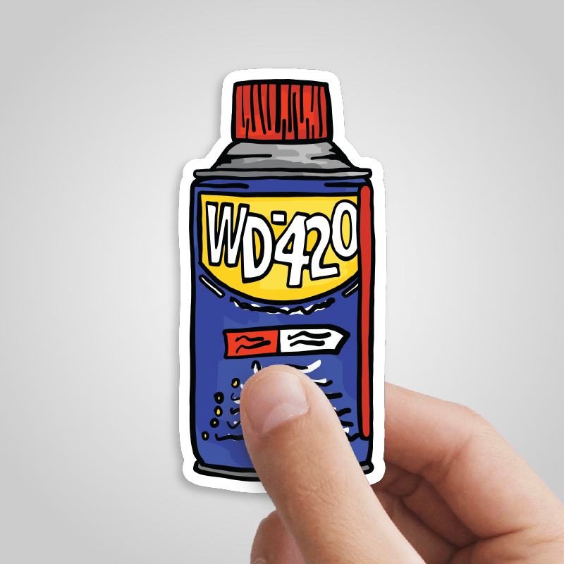 WD-420 🌿 – Sticker