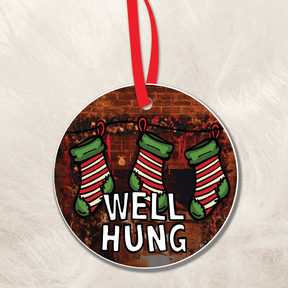 Well hung 🧦🎄 - Christmas Ornament