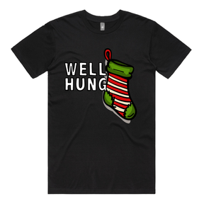 Well Hung 🧦🎄- Men's T Shirt