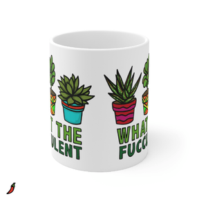 What The Fucculent 🌵 – Coffee Mug