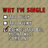 Why I’m Single 🍆☠️ - Unisex Hoodie