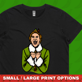 Will Ferrell Elf Christmas 🧝🎄- Women's T Shirt