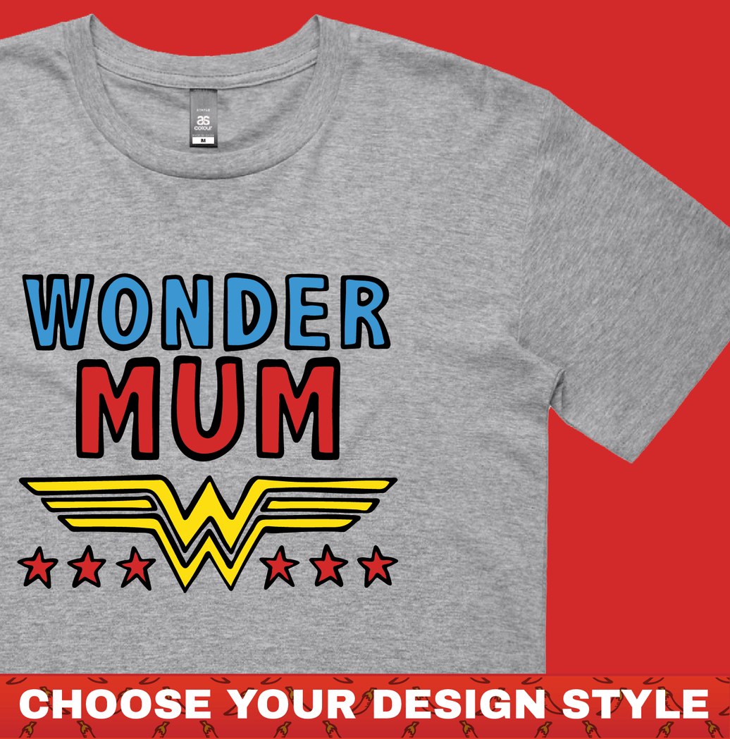 Wondermum 🦸‍♀️ - Men's (Unisex) T Shirt