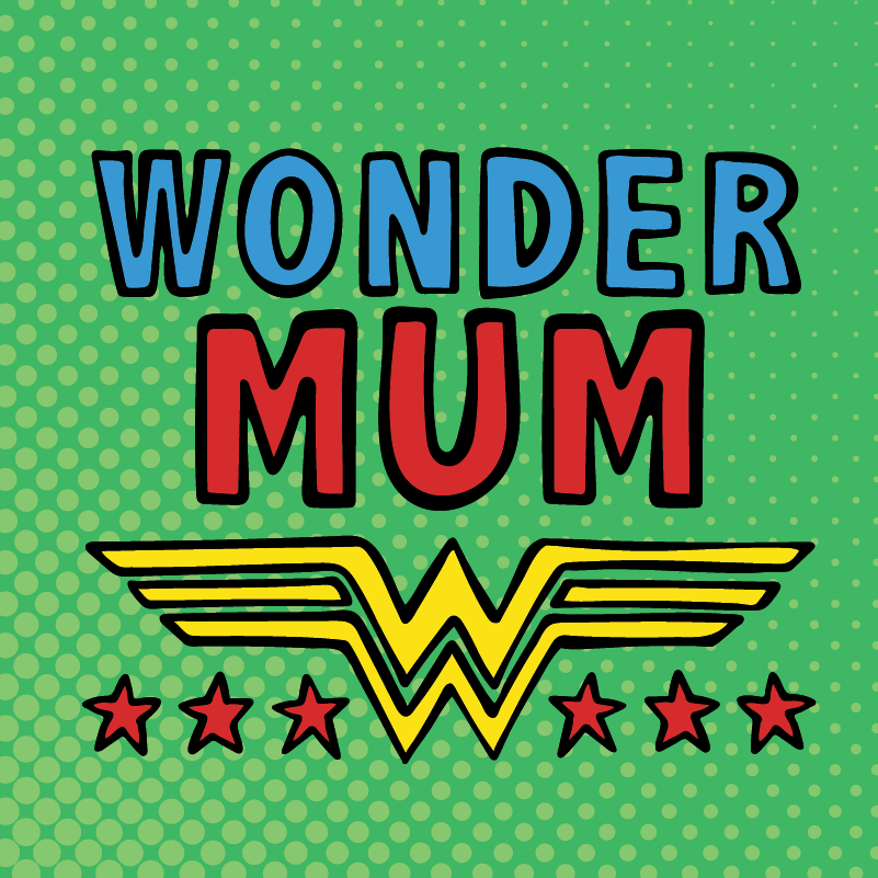 Wondermum 🦸‍♀️ - Stubby Holder