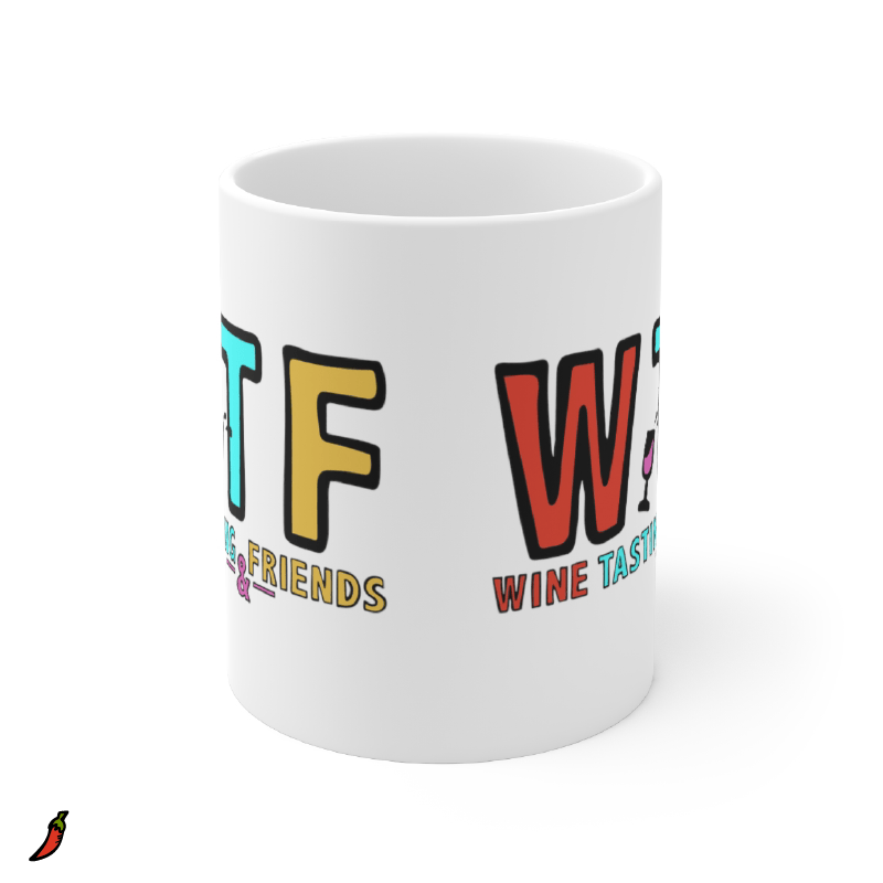 WTF 🍷💅 – Coffee Mug