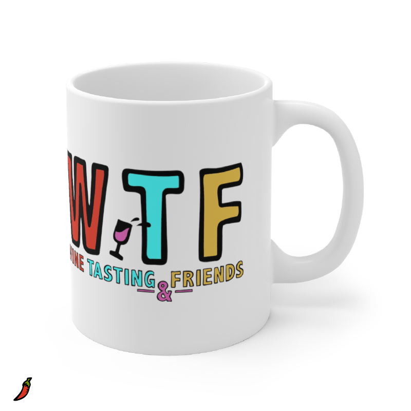 WTF 🍷💅 – Coffee Mug