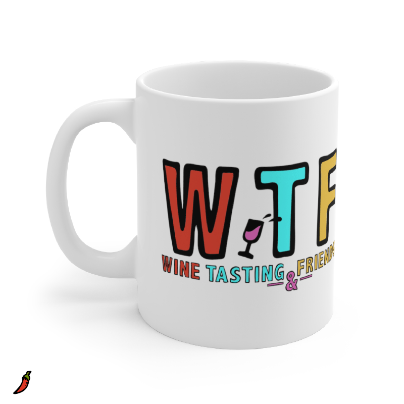 WTF 🍷💅 – Coffee Mug