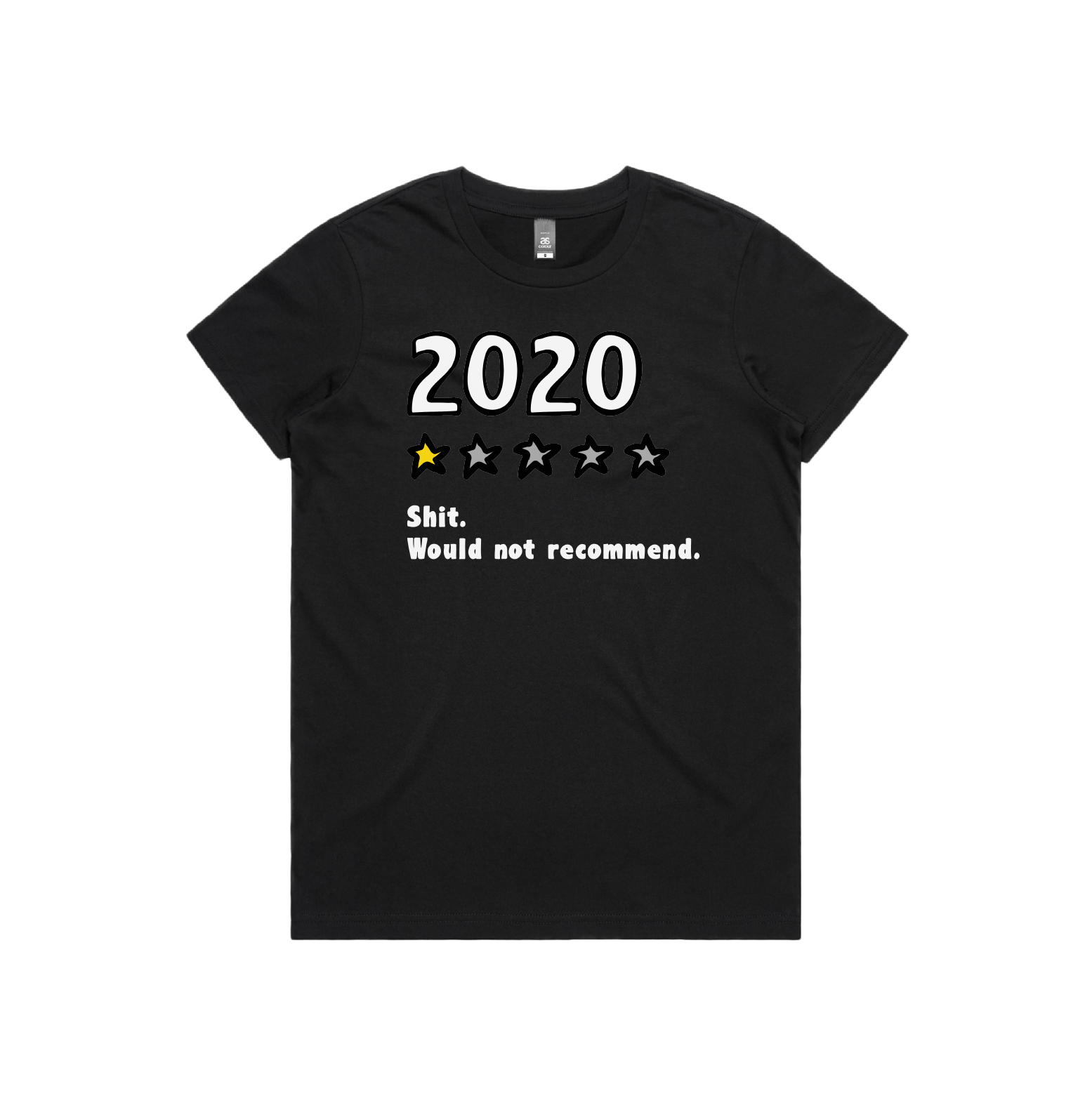 XS / Black / Large Front Design 2020 Review ⭐ - Women's T Shirt
