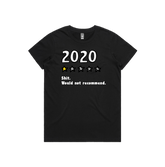 XS / Black / Large Front Design 2020 Review ⭐ - Women's T Shirt