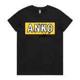 XS / Black / Large Front Design ANKO Addict 💉 - Women's T Shirt