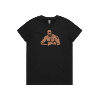 XS / Black / Large Front Design Big Barry 🍆 - Women's T Shirt