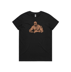 XS / Black / Large Front Design Big Barry 🍆 - Women's T Shirt