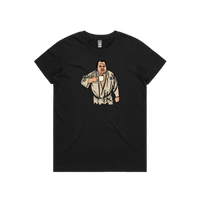 XS / Black / Large Front Design Big Ed (90 Day Fiance) 🛺 - Women's T Shirt