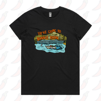XS / Black / Large Front Design Bonnie Doon 🚤 - Women's T Shirt
