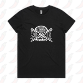 XS / Black / Large Front Design Certified Ziptie Mechanic 🔧 – Women's T Shirt