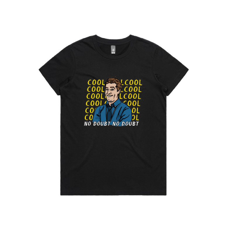 XS / Black / Large Front Design Cool Cool Cool 👮‍♂️ - Women's T Shirt