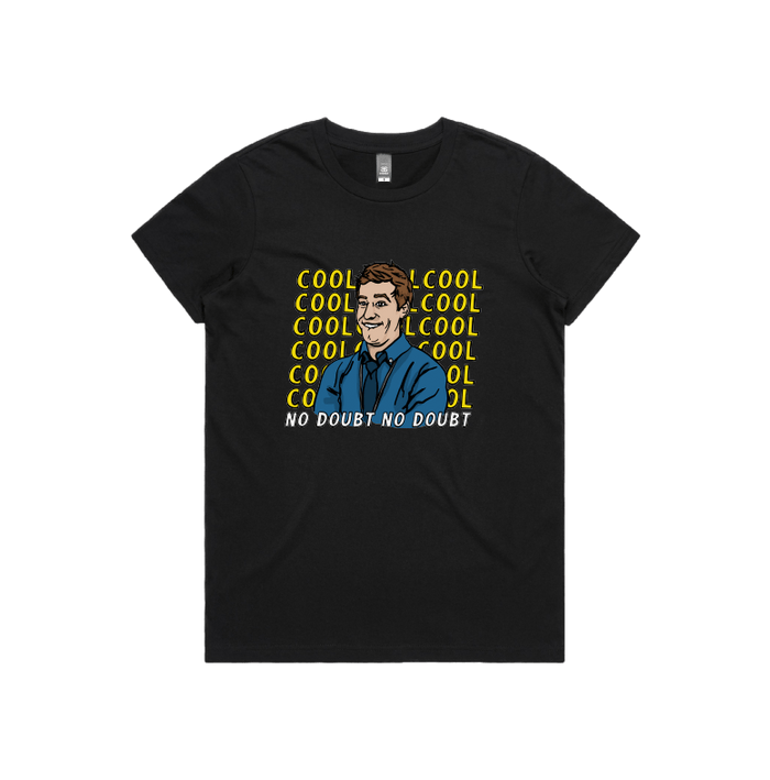 XS / Black / Large Front Design Cool Cool Cool 👮‍♂️ - Women's T Shirt