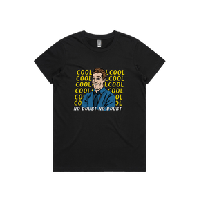 XS / Black / Large Front Design Cool Cool Cool 👮‍♂️ - Women's T Shirt