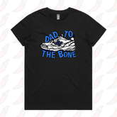 XS / Black / Large Front Design Dad To The Bone 👟 – Women's T Shirt