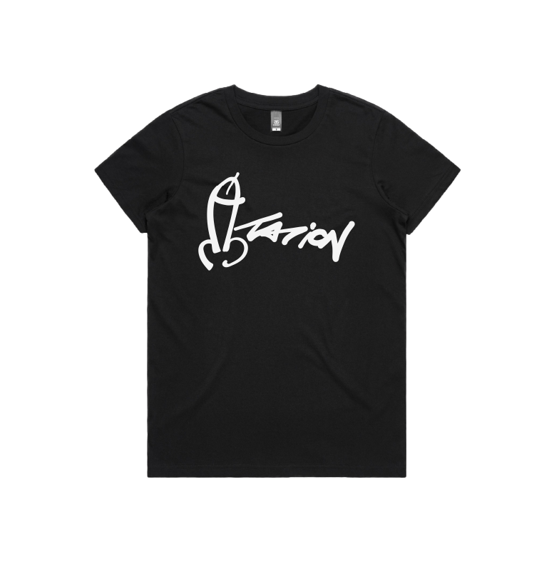 XS / Black / Large Front Design Dictation 📏 - Women's T Shirt