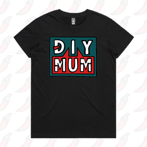 XS / Black / Large Front Design DIY Mum 🔨 – Women's T Shirt