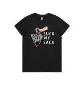 XS / Black / Large Front Design Goon Sack 🍷 - Women's T Shirt