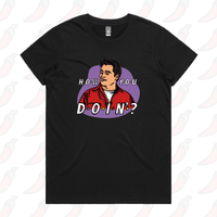 XS / Black / Large Front Design HOW YOU DOIN? 😏- Women's T Shirt