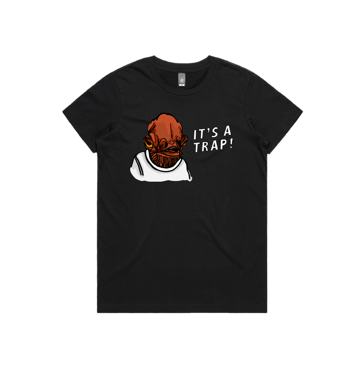 XS / Black / Large Front Design It's a Trap ❗ - Women's T Shirt