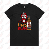 XS / Black / Large Front Design Jim’s Beam 🥃👍 – Women's T Shirt