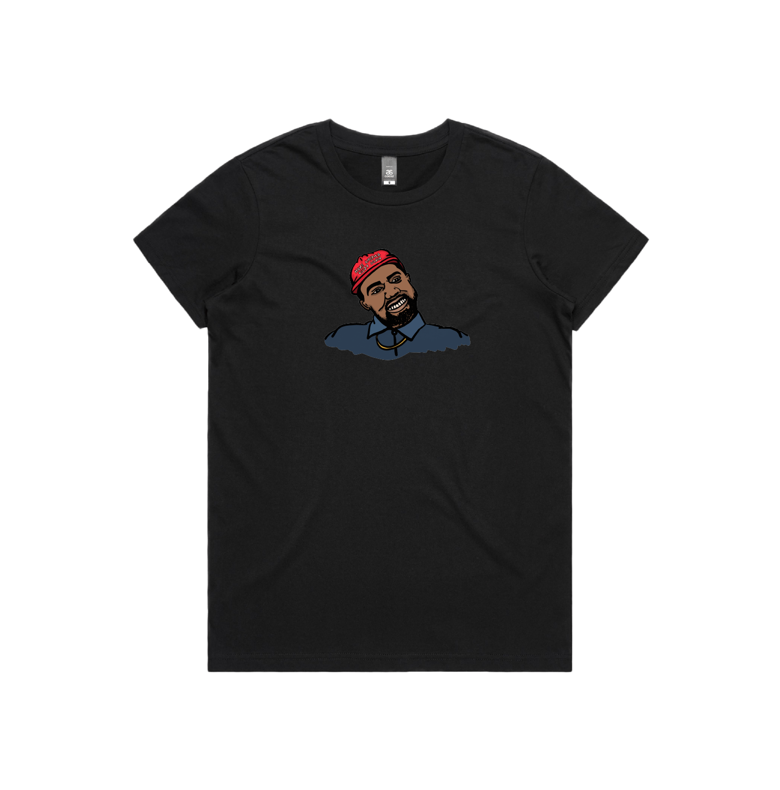 XS / Black / Large Front Design Make America Yeezy Again 🦅 - Women's T Shirt