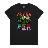 XS / Black / Large Front Design Mother Of Plants 🌱🎍 – Women's T Shirt