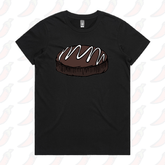 XS / Black / Large Front Design Mud Cake 🎂 - Women's T Shirt