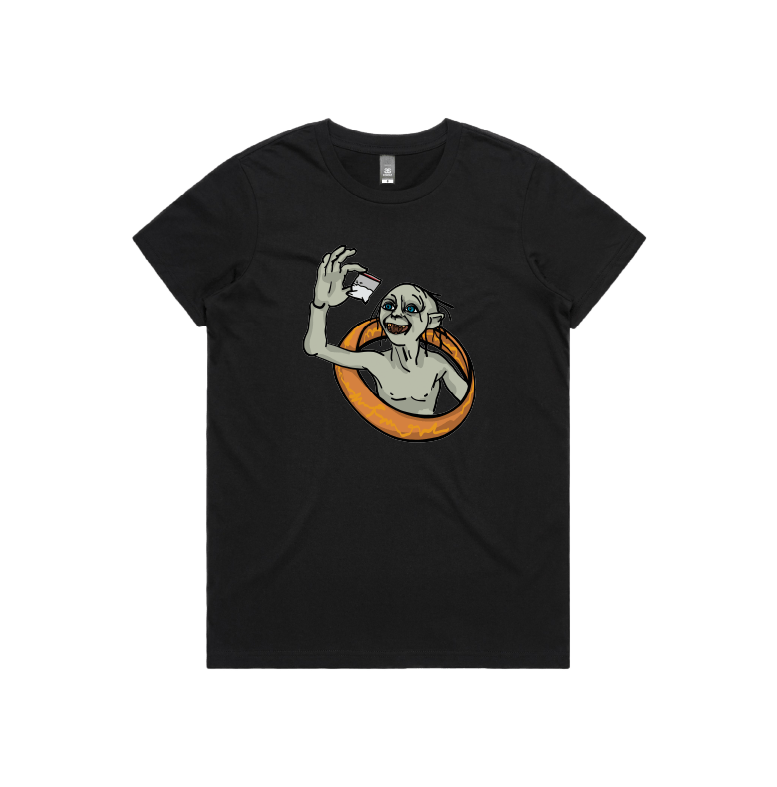 XS / Black / Large Front Design My Precious 👃🏻 - Women's T Shirt