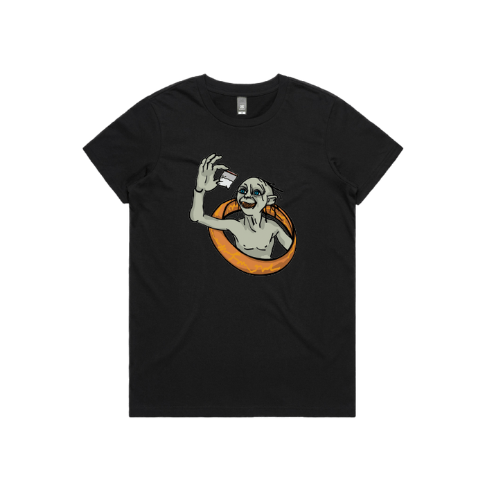 XS / Black / Large Front Design My Precious 👃🏻 - Women's T Shirt