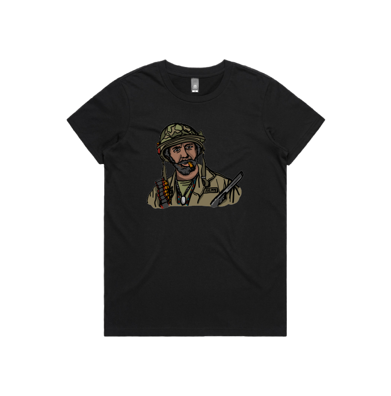 XS / Black / Large Front Design Never Go Full Retard 💥 - Women's T Shirt