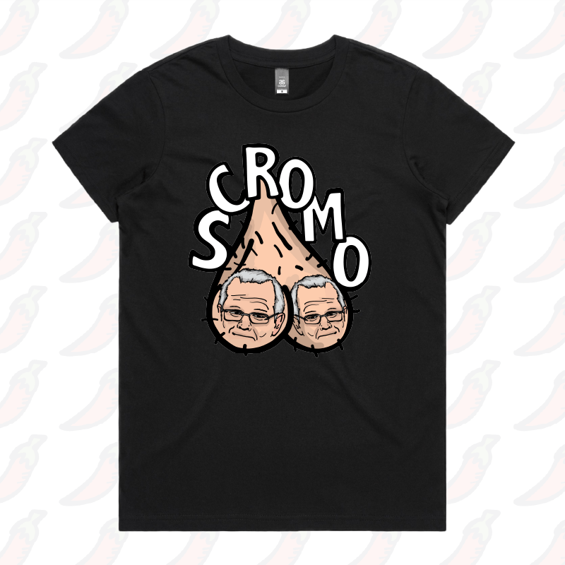 XS / Black / Large Front Design Scromo 🥜🥜  – Women's T Shirt