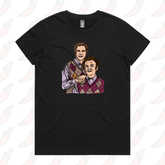 XS / Black / Large Front Design Step Brothers 👨🏽‍🤝‍👨🏻 - Women's T Shirt