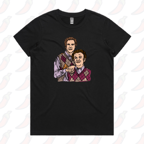 XS / Black / Large Front Design Step Brothers 👨🏽‍🤝‍👨🏻 - Women's T Shirt