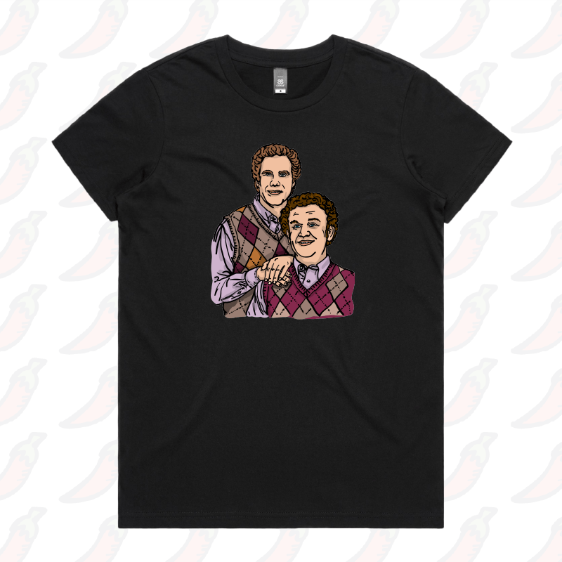 XS / Black / Large Front Design Step Brothers 👨🏽‍🤝‍👨🏻 - Women's T Shirt