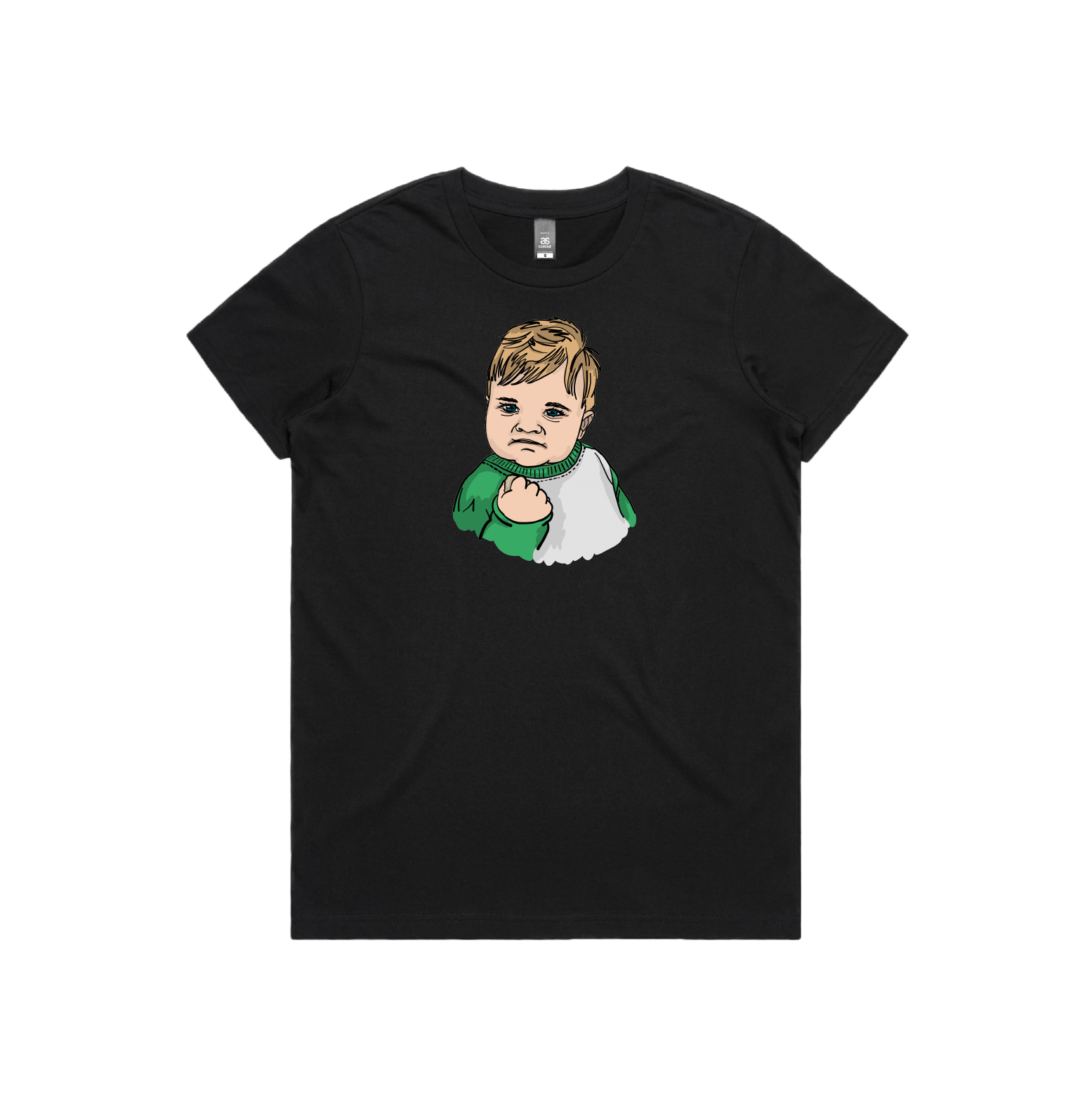 XS / Black / Large Front Design Success Kid ✊ - Women's T Shirt