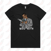 XS / Black / Large Front Design Tyson Now Kith 🕊️ - Women's T Shirt