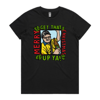 XS / Black / Large Front Design VB Longneck Christmas 🎄👍 - Women's T Shirt