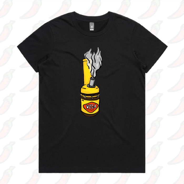 XS / Black / Large Front Design Vegoblaze 🌬️ - Women's T Shirt