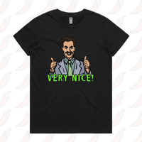 XS / Black / Large Front Design VERY NICE 👍- Women's T Shirt