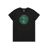XS / Black / Large Front Design Wake & Bake 🚬 - Women's T Shirt