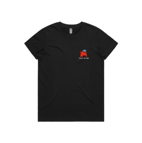 XS / Black / Small Front Design Among Us 👨‍🚀 - Women's T Shirt
